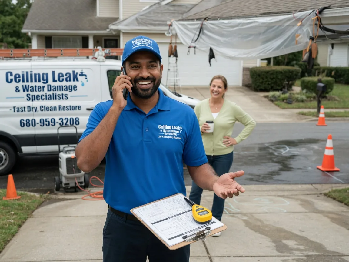 Ceiling Leak Cleanup Long Branch, TX FAQs