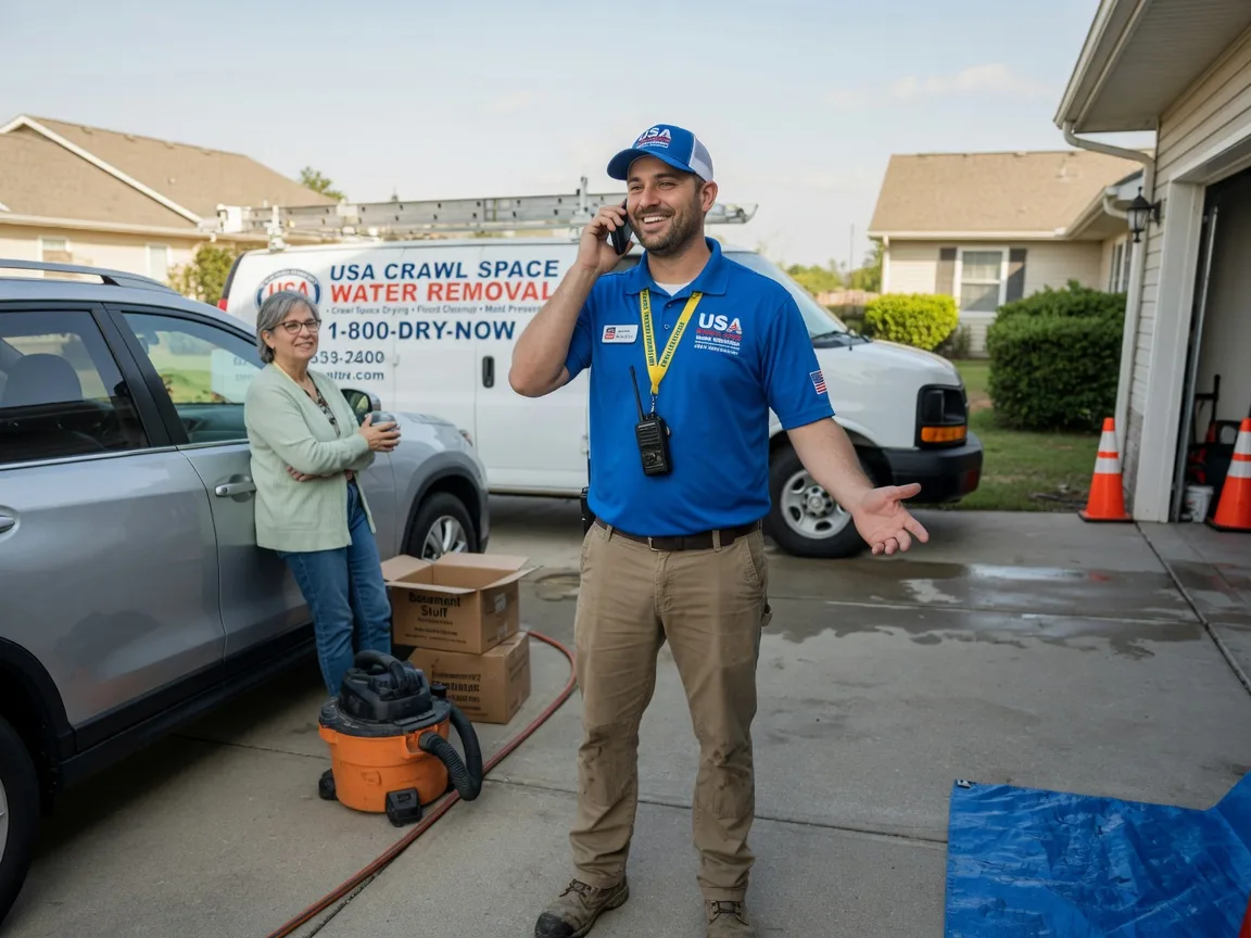Crawl Space Water Removal Long Branch, TX FAQs